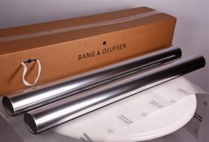 Bang and Olufsen Aluminium Speakers
