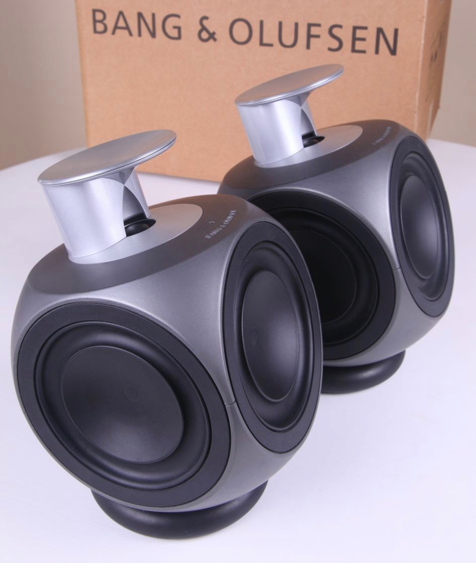 BeoLab Active Stereo Loud Speakers Grey (2009)