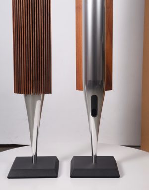 BeoLab 18 silver speakers