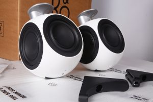Bang and Olufsen BeoLab 3 White Speakers