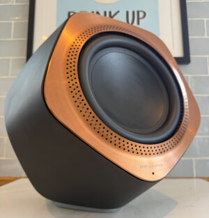 pre-owned-beolab-19-active-subwoofer-brass-tone